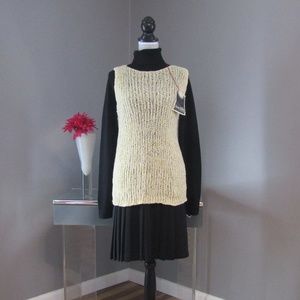 NEW Amy Brill Ribby Popover Marigold Yellow